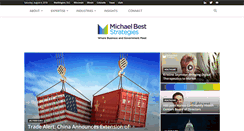 Desktop Screenshot of michaelbeststrategies.com